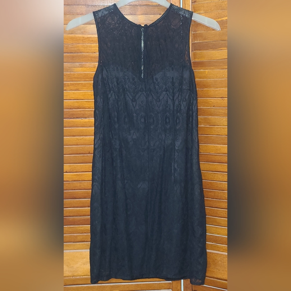 Black cocktail dress